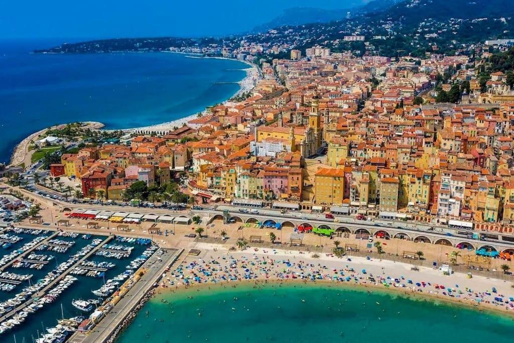 Loft Studio Avec Mezzanine, Limitrophe Monaco Рокбрюн-Кап-Мартин Екстериор снимка